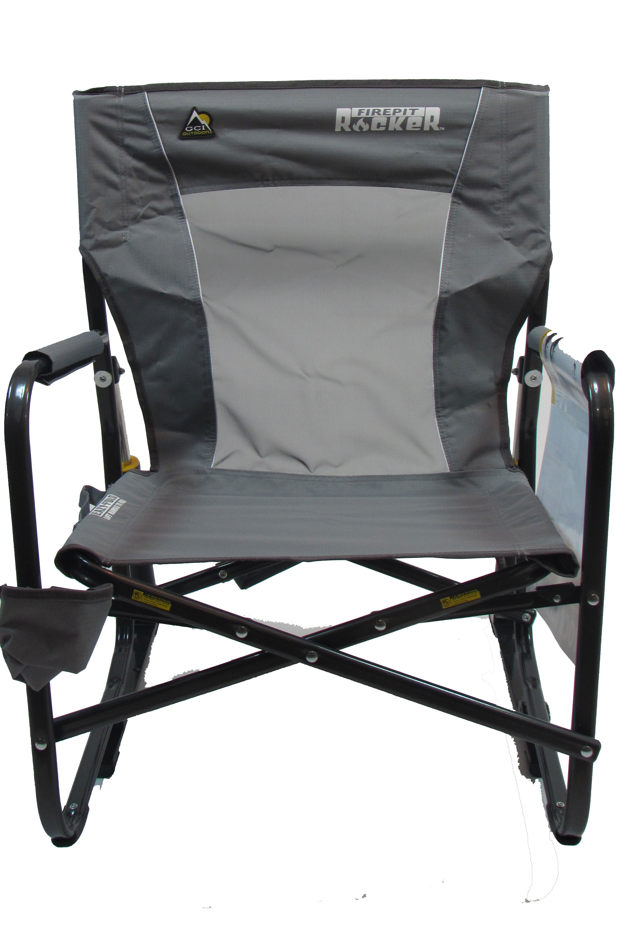 imprinted firepit rockergci outdoor  custom chair